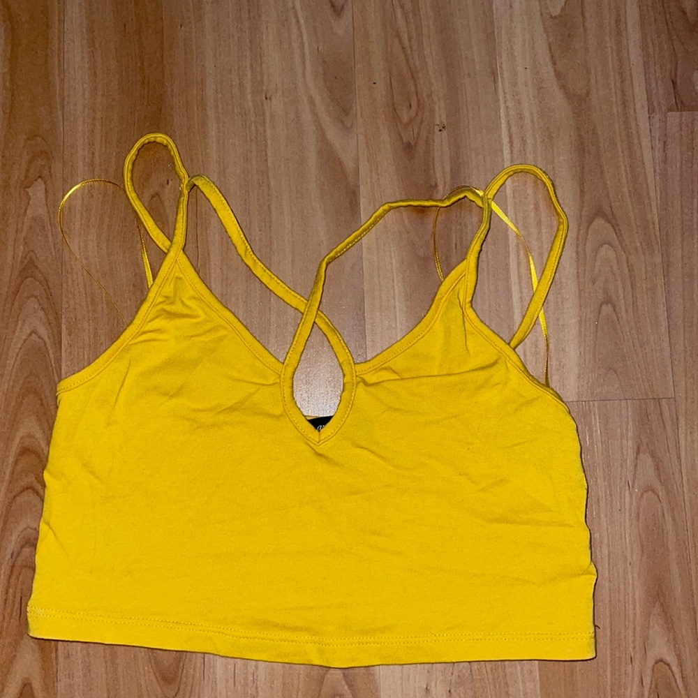Gold Ambiance Crop Top